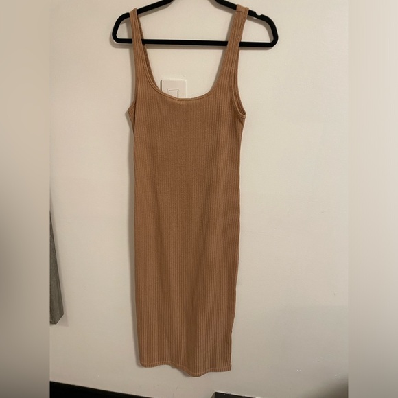 Maternity Ribbed Bodycon Maxi Dress - Picture 1 of 3